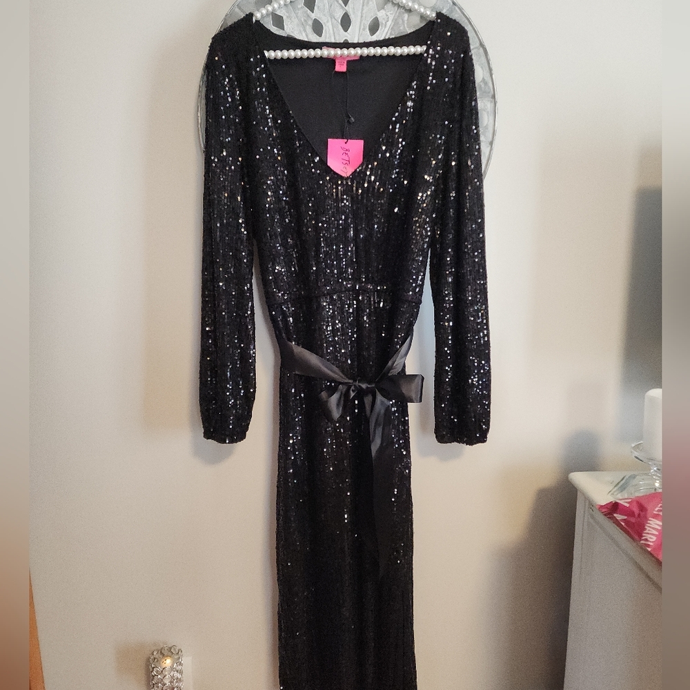 NWT Betsey Johnson Sequined Dress Size Large